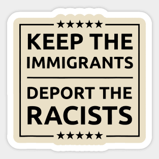 IMMIGRANTS LIVES MATTER Sticker